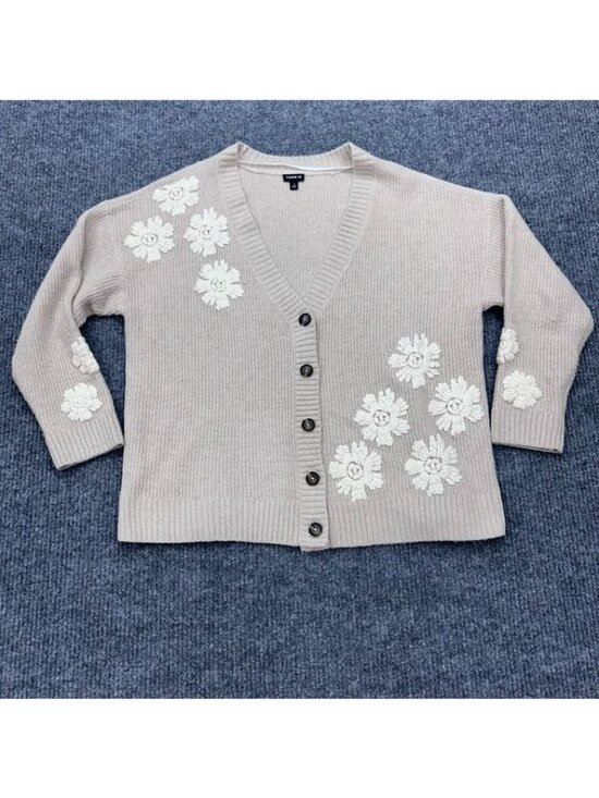 torrid Sweaters - Torrid Vegan Cashmere Vneck Cardigan Floral Button Up Sweater 44445410 Womens 1X